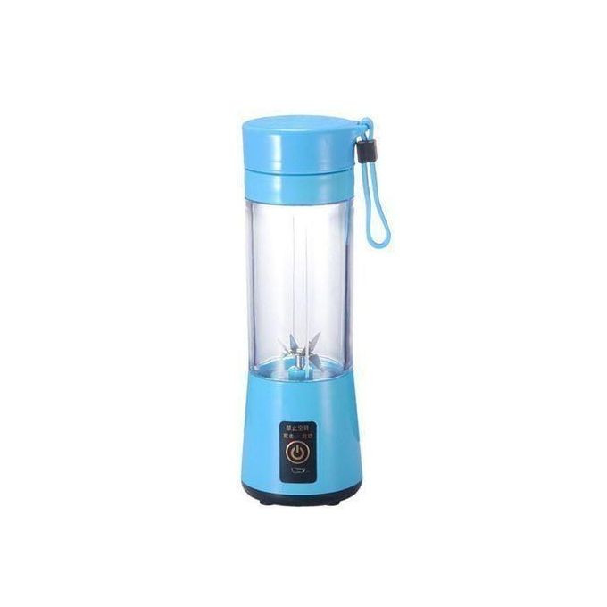 Portable & Rechargeable Battery Juice Blender - Blue