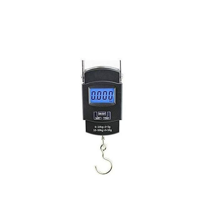 Digital Heavy Duty Portable Weighing Scale Black