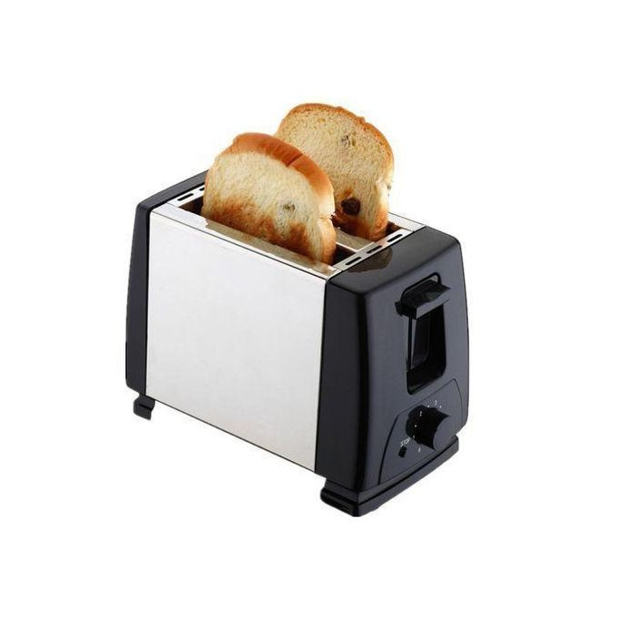 2 Slice Bread Toaster - Black,Silver