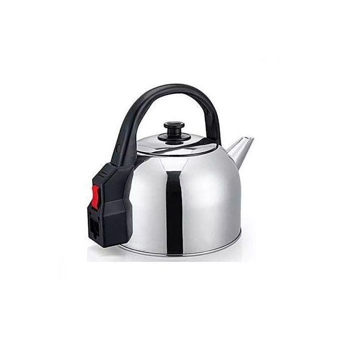 Saachi Electric Kettle - 5 liter Silver, Black