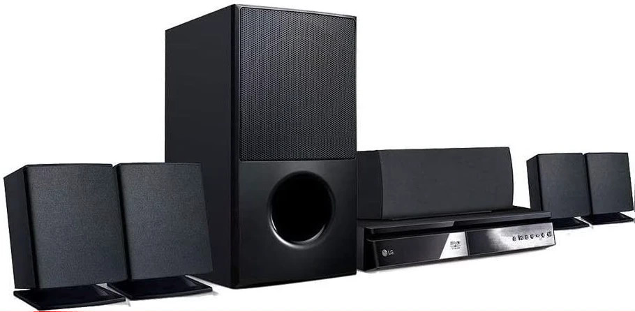 LG DVD Home Theatre, 1000w, 5.1 Channel, Satellite Speakers, Bluetooth LHD 627