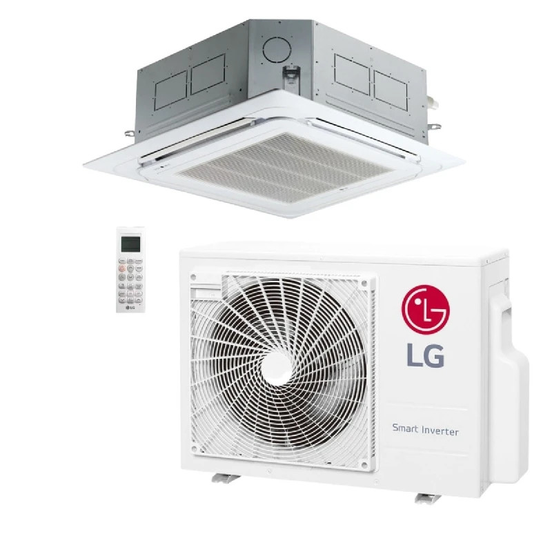 LG Aircon Ceiling Cassette 24000 BTU, R410 Gas ATNQ30GPLA4 (24000 BTU)