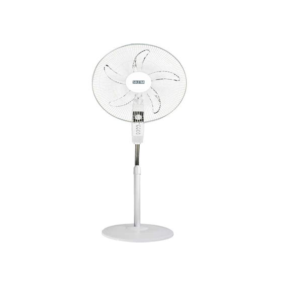 Solstar Stand Fan 18'', 5 blades, White Color FS1848UWHSS