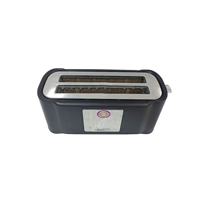 4 Slice Electric Bread Toaster -Black. Maier
