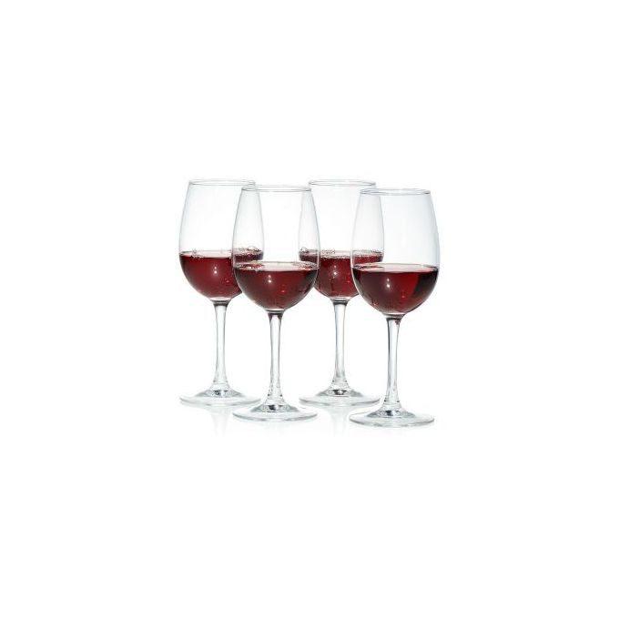 Luminarc Wine Glasses - 4 Pieces, Clear, 350 ml Luminarc