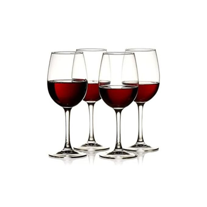 Luminarc Stem Wine Glasses- 4 Pieces, Clear, 470 ml Luminarc