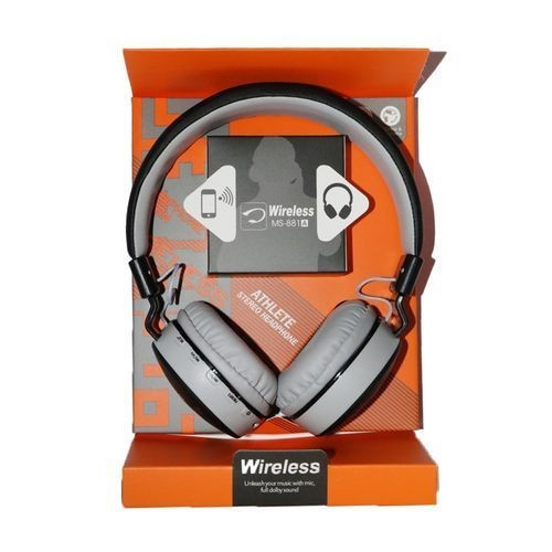 MS Bluetooth Headset High Performance Wireless Stereo Folding -Black