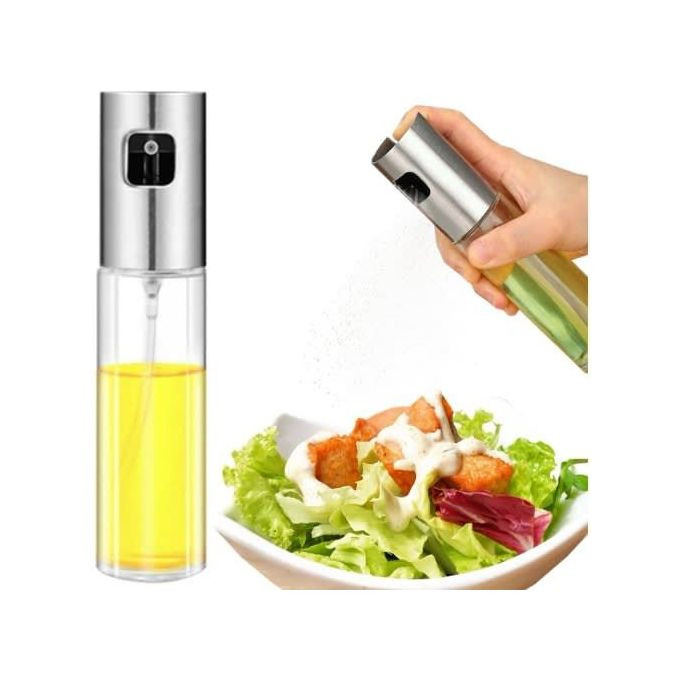100ml Oil Spritzer Mister for Air Fryer, Vinegar Oil Sprayer Bottle, Color May Vary.