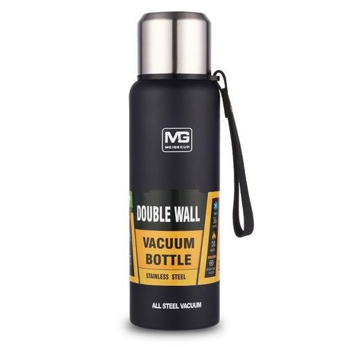 1500ml Portable Stainless Steel Vacuum Flask Cup Thermo Bottle-Black Jk Imaging