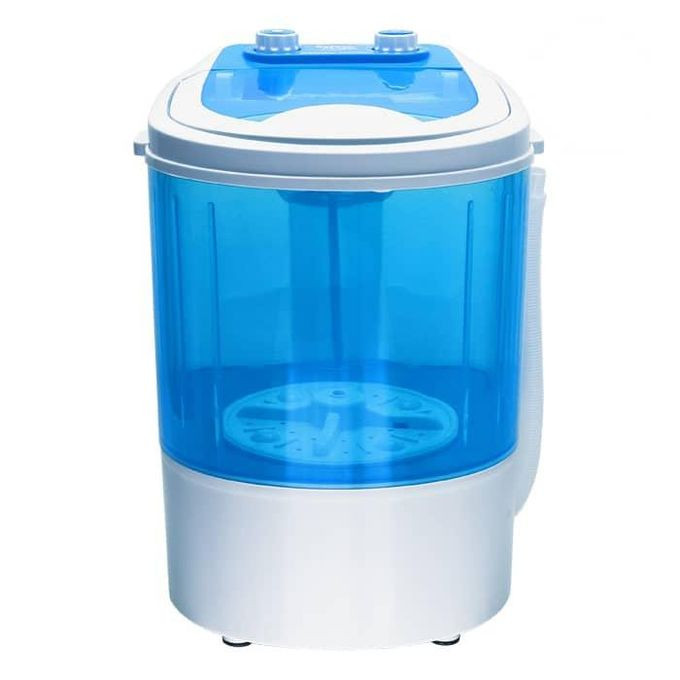 4.5Kg Portable Washing Mini Single Tube Laundry Machine,semi-Automatic Mini Washer - White