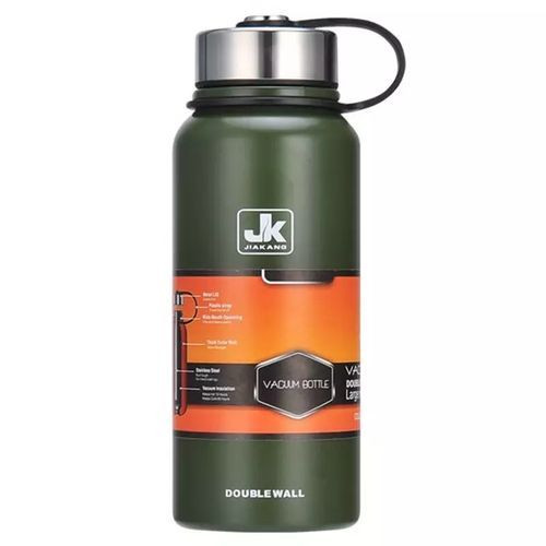 800ml Portable Stainless Steel Vacuum Flask Cup Thermo Bottle-Green. Jk Imaging