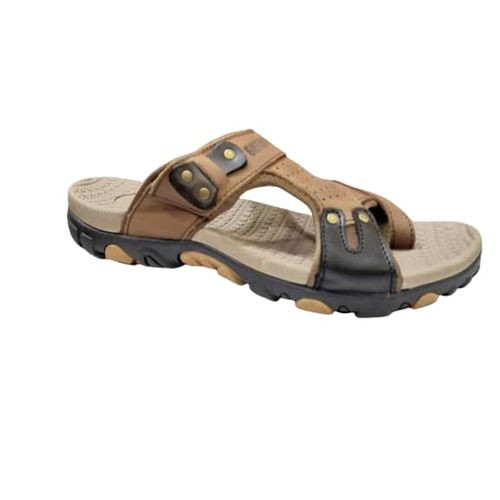 Men's Flat Sandals - Brown