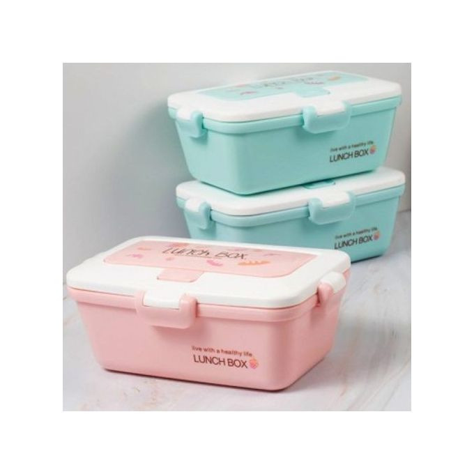 Kid's Food Carrier Storage Lunch Box Container- Multi-colours.