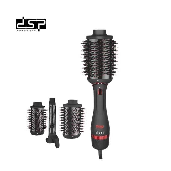 Blow Dryer Brush in One and Styler Volumizer Professional 3 in 1 Hot Negative Ion Anti-Frizz Blowout Hair Dryer Blow Out Brush Reduced Comb 360 Degree Swivel Cord Three Adjustable Temperatures- Multicolor