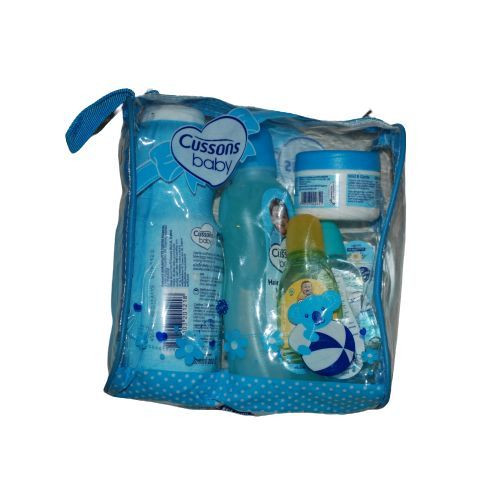 Cussons Baby Gift Set Bag - Blue