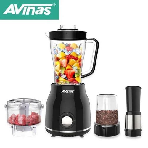 4 IN 1 Multi-function Electric Blender Juicer Fruit Mixer Powerful Hand Held Stainless Steel Grinder Avinas