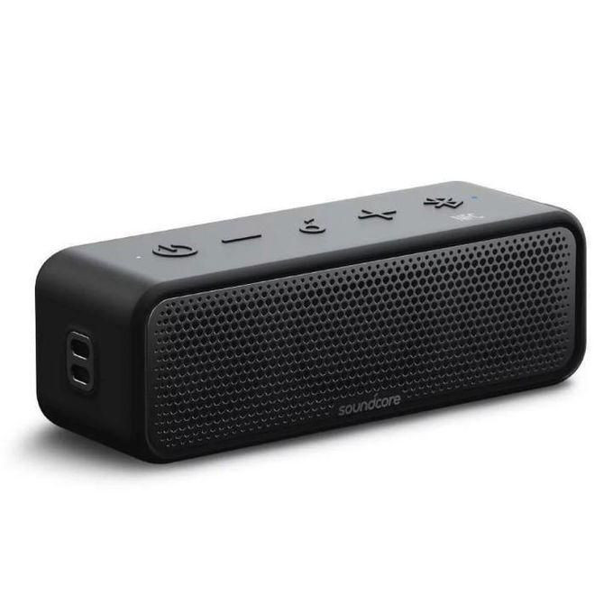 Portable Soundcore Motion Wireless Bluetooth Speaker Soundcore Select 2 16W High Power, IPX7 Waterproof, Bluetooth 5, Up to 20 Hours Playback PartyCast USB-C with Dual-Driver 24H Playtime Built-In- Black Anker