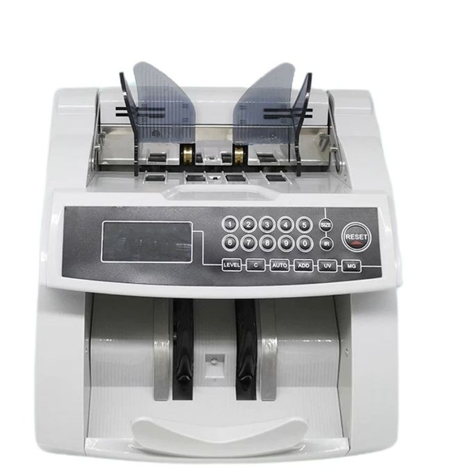 Vertical Money Counting Machine UV Money Detector- White