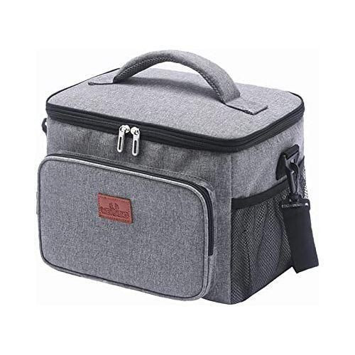 Compact Insulated Lunch Bag For Food Flask Containers - Multi-colours