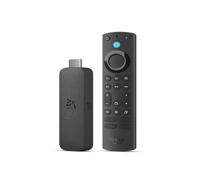 Amazon Fire TV Stick 4K Max 2nd Gen Streaming Device, Supports Wi-Fi 6E, free & live TV without cable or satellite. Visit The Fire TV Store -Black