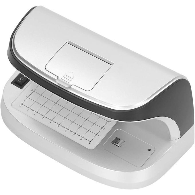 Multipurpose Rechargeable Portable Money Counterfeit Bill Detector Machine, High Speed Counts UV MG WM MGF For Passport And Bill Money Detector Checker With Magnifier Scale -Multicolor