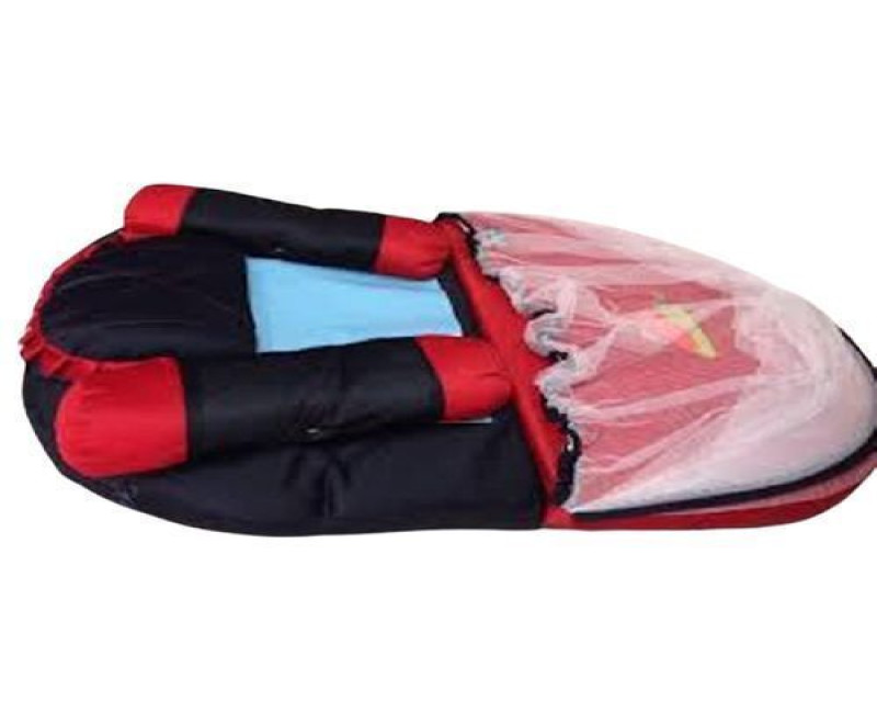 Baby Bedding Set With Protective Mosquito Net, Multi color