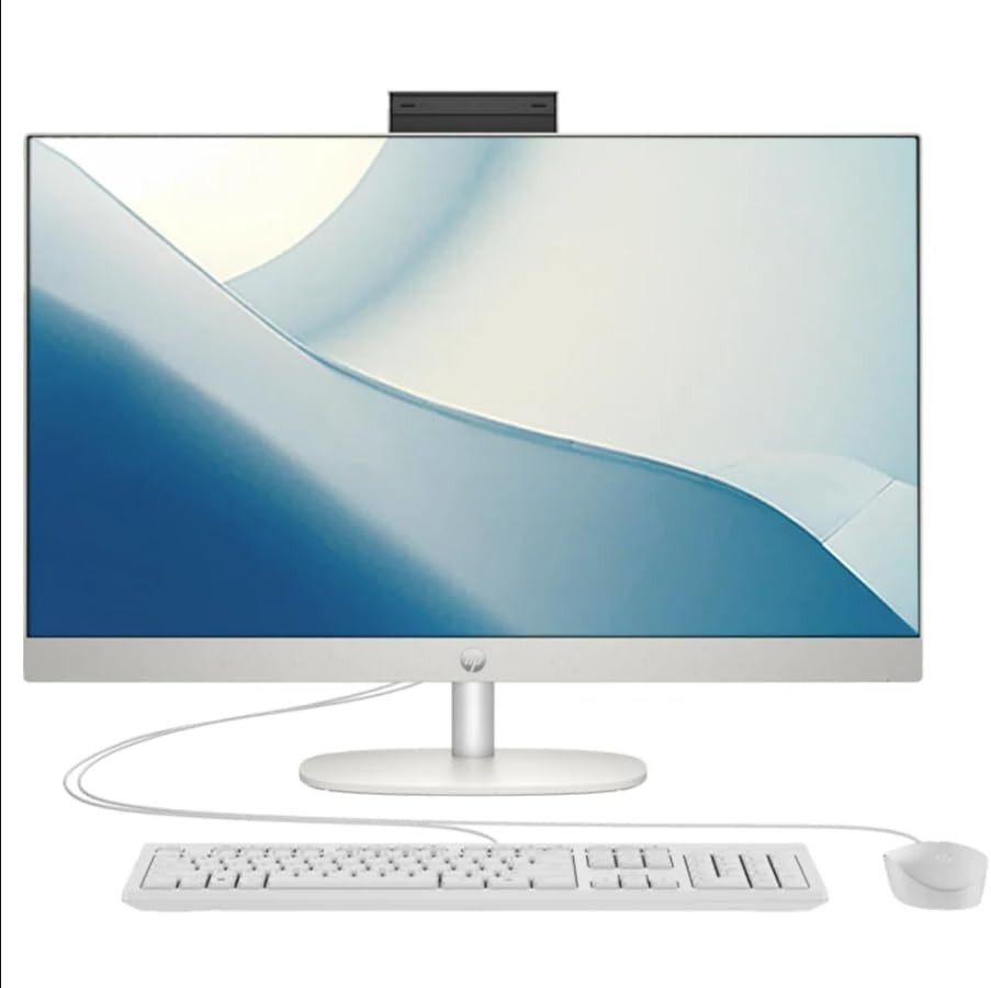 HP All-in-One Desktop PC Â CarmenB24I 1C22Â INTEL i5-1235UÂ l | RAM 8GB(1x8GB) DDR4 3200 SODIMM | SSD 512GÂ 2280 PCIe NVMe Value | UMA Touch/23.8 FHD Antiglare IPS |Â Windows 11 64bit PPP Africa | Starry White - HD Camera All in oneÂ
