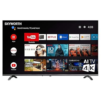 50 inch Sky worth Smart 4K UHD Television  Black