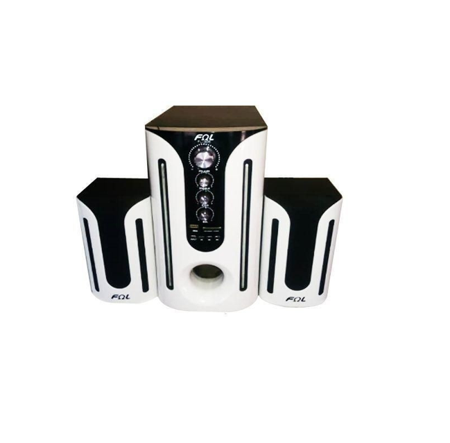 Fql FOL 2in1 Bluetooth,Home Theatre Speaker System - White,Black