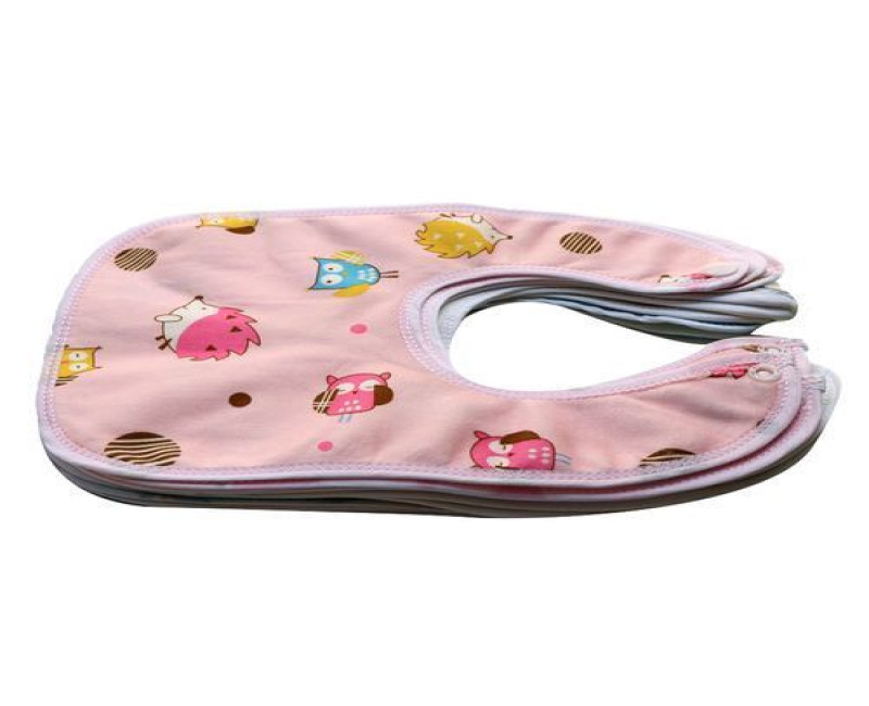 10 Pack Baby Bibs, Waterproof, Washable, - Mult-Colour