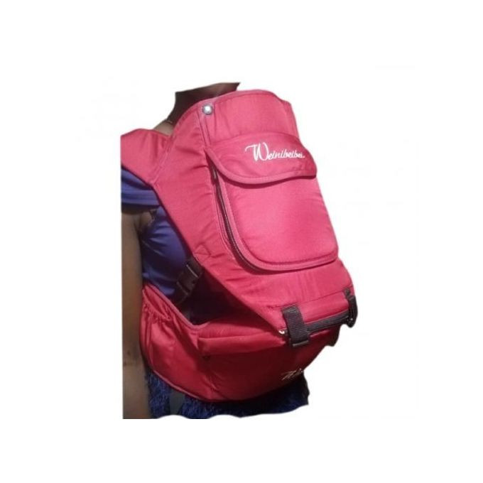 Baby Hip Seat Carrier-Maroon