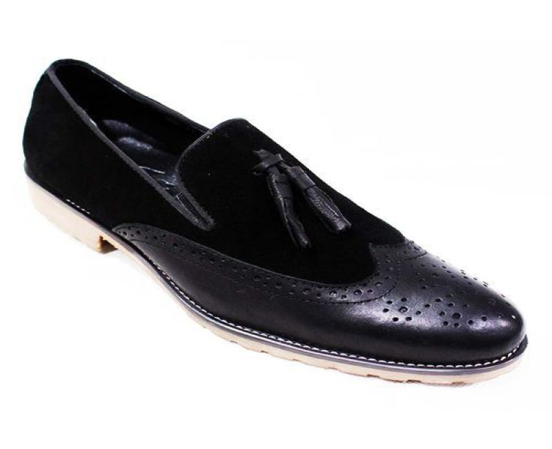 Men's Designer Gentle Shoes - Black