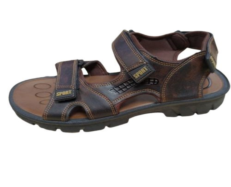 Men's Designer Sandals - Brown