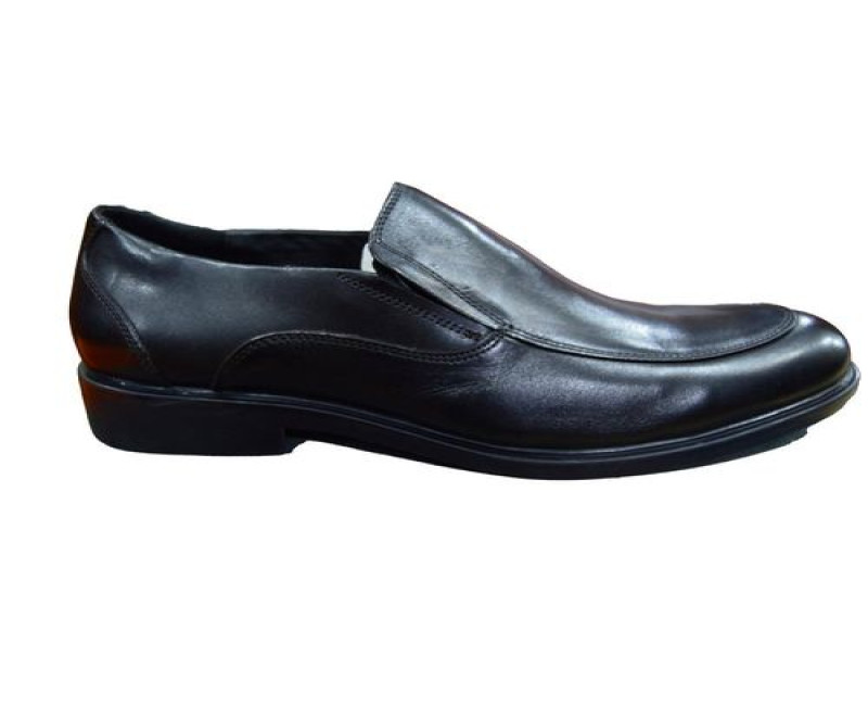 Men's Faux Leather Formal Shoes - Black