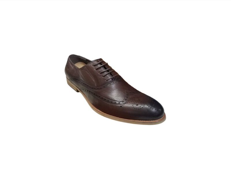 Men's Faux Leather Designer Shoes - Brown