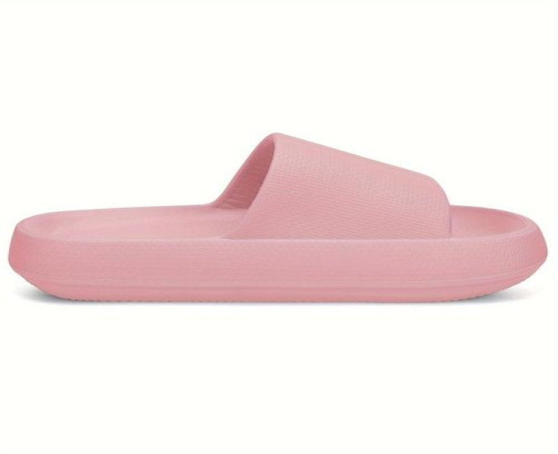 Soft & Cozy Slides for Women - House Slippers with Non-Slip Soles, Thick Cushioning, and Breathable Design for Indoor and Outdoor Use - Perfect for Shower, Bathroom, and Lounging Around the House