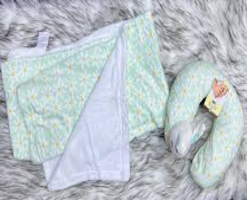 Baby Receiver With Feeding Pillow - Green