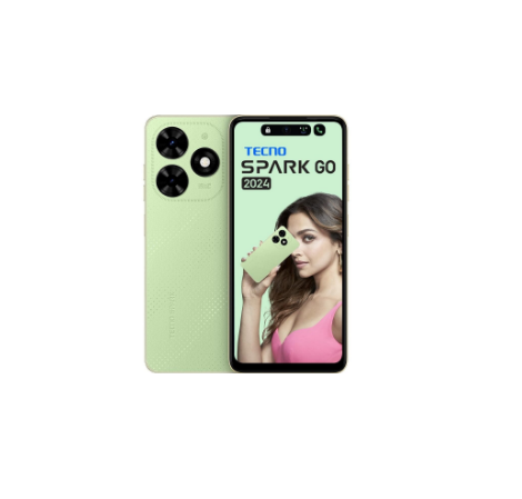 TECNO BG6 Spark Go 2024 | 6.52" HD+ Display | 3GB RAM + 64GB ROM | 8MP Rear Camera | MediaTek Helio A22 Chip | 5000mAh Battery | Android 13 – Black/Blue