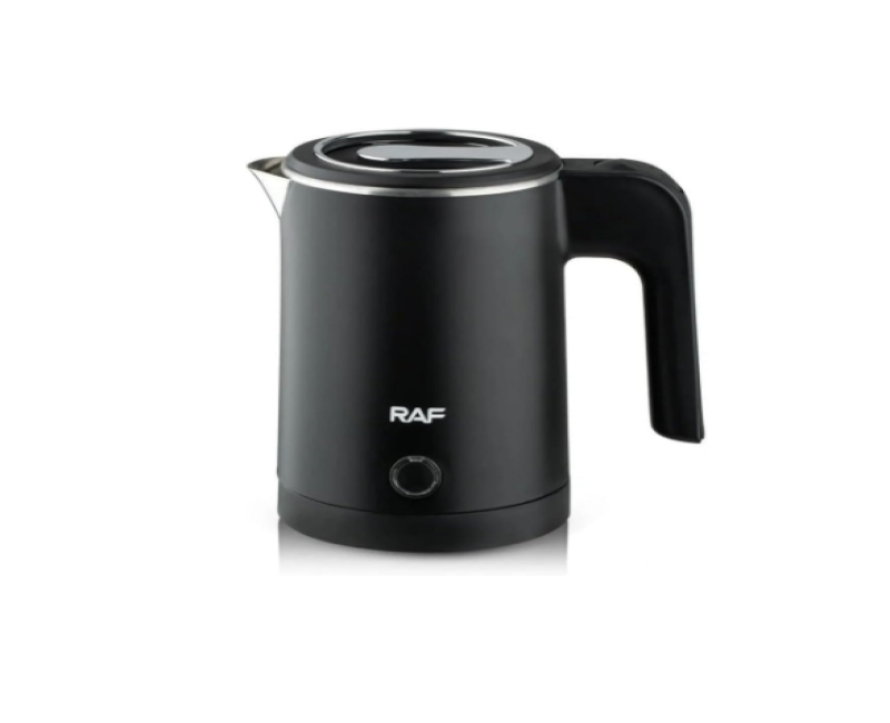 0.8L Cordless Electric Kettle With Auto Shut, 360-Degree Cord Design, Perfect for Warm Beverages,-White Black RAF