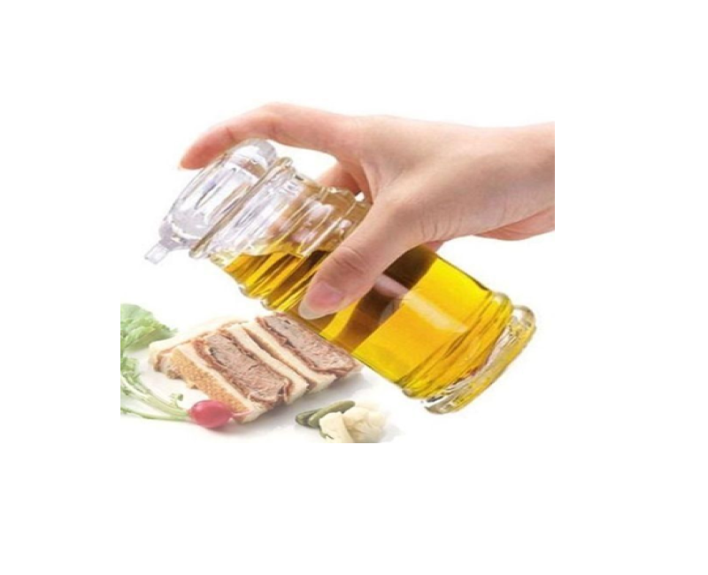 Acrylic Leak-proof Condiment Seasoning Container Vinegar Oil Bottle Jar- Clear.