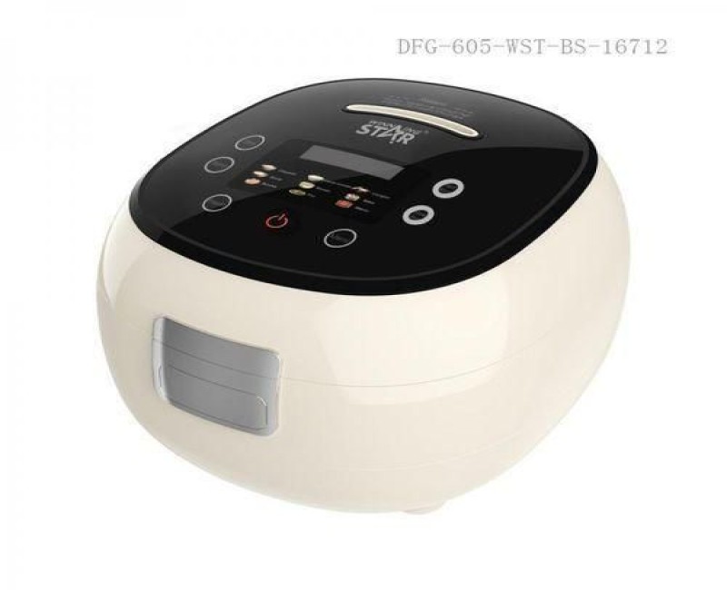 Electric Smart Rice Cooker Touch Operated Steamer Pot Of 1.2 Liters-Multicolour Winning star