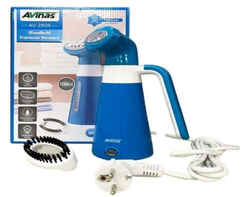 Handheld Garment Steamer Portable Ironing Machine For Household Travel- Blue. Avinas