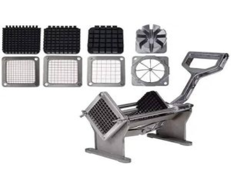 Commercial Grade French Fries Potato Chips Cutter,Slicer-Silver.