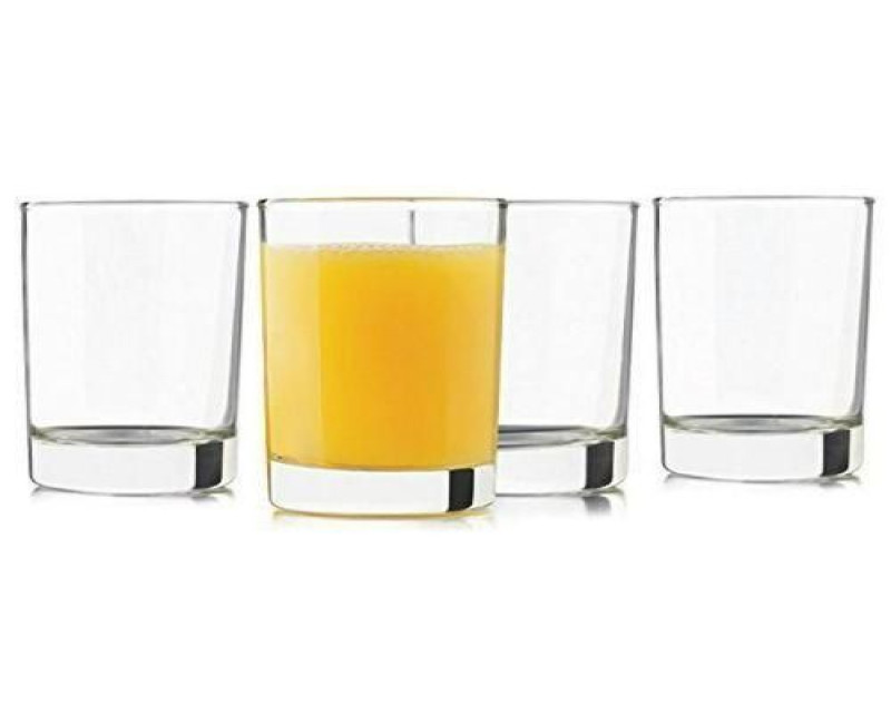 6 Pieces Of Morning Juice Breakfast Glasses- Colorless.