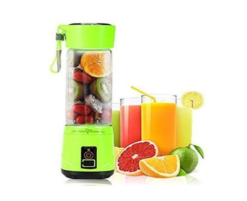 Mini USB Portable Electric Fruit Blender - Green