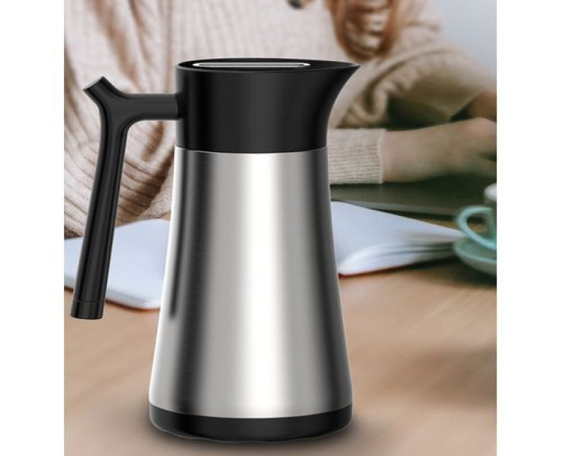 1L Stainless Steel Thermos Bottle Travel Water Vacuum Flask, Silver. Regal