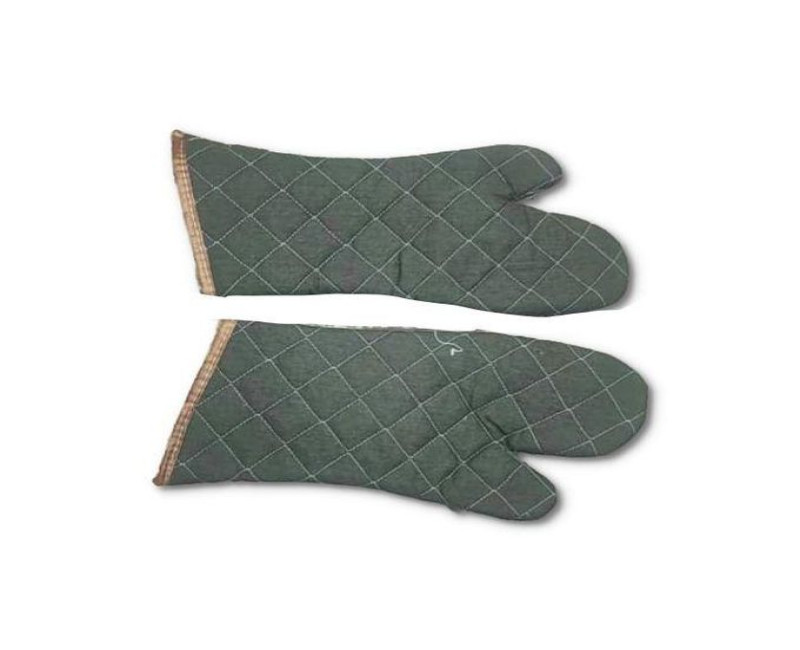 Oven Mitts 1 Pair Of Cloth Heat Resistant Kitchen Oven Gloves- Multi-colours