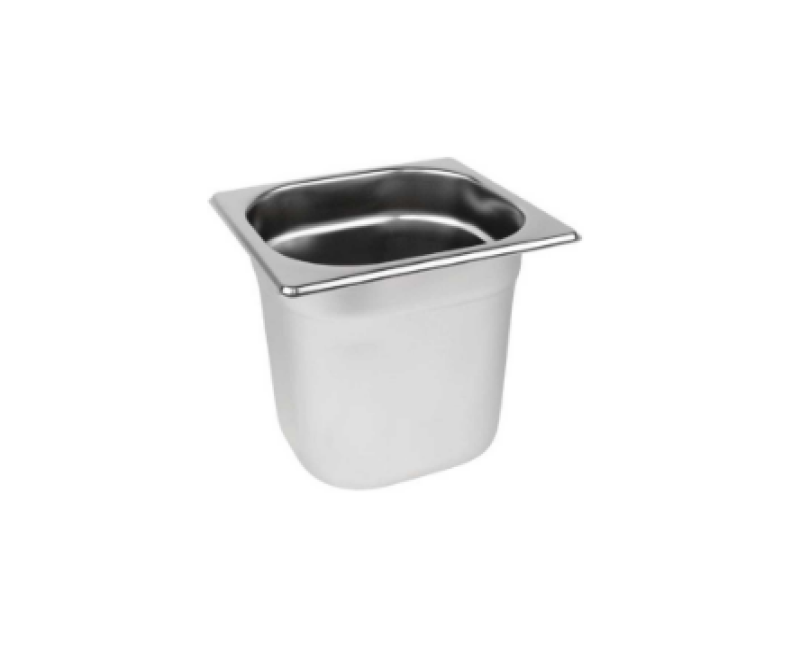 2.2L, 150mm Deep Gastronorm Container chafing Water Steam Food Pans- Silver