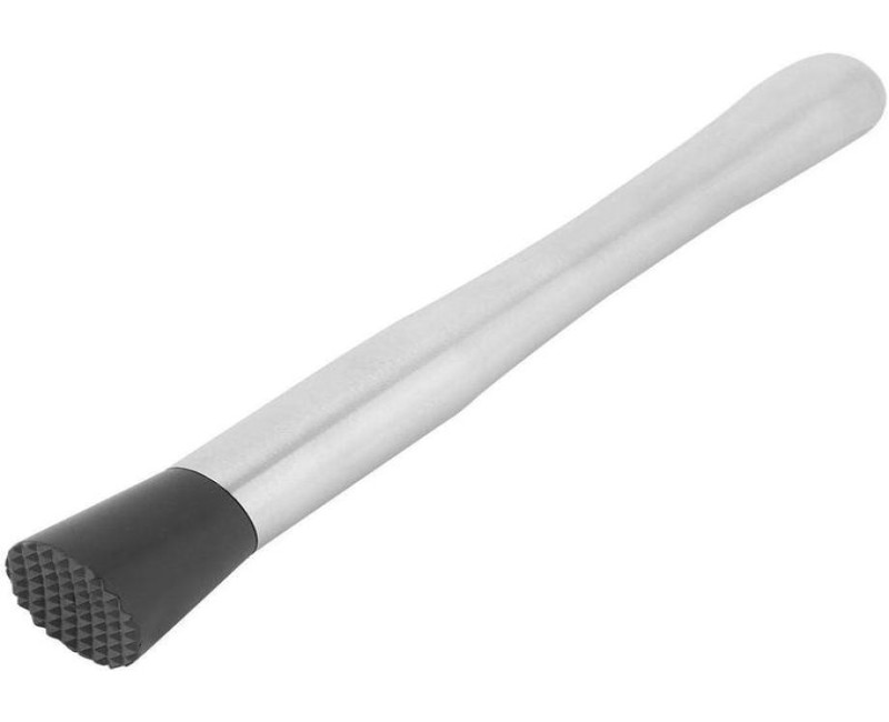 Practical Stainless Steel Pestle Cocktail Muddler Mojito Mixer Durable Ice Muddler Hammer Beverage Blender