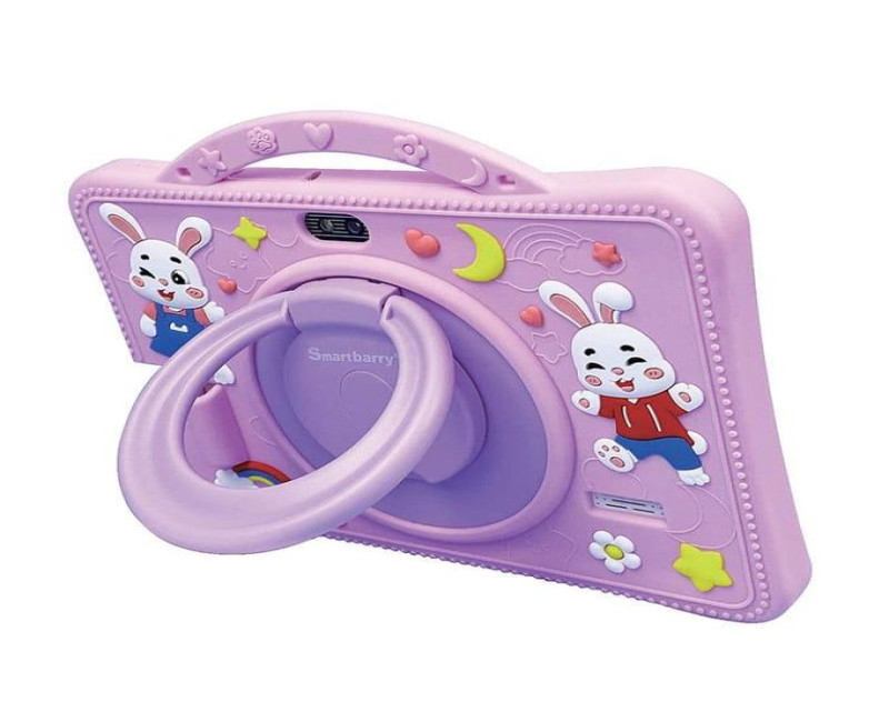 B92 Toddler Tablet 7" Android 13 4GB RAM 64GB ROM Dual Cam Parental Control w/Case - Multicolor